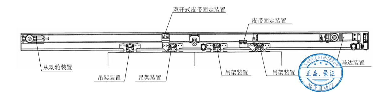雙開草莓无码视频皮帶安裝結構